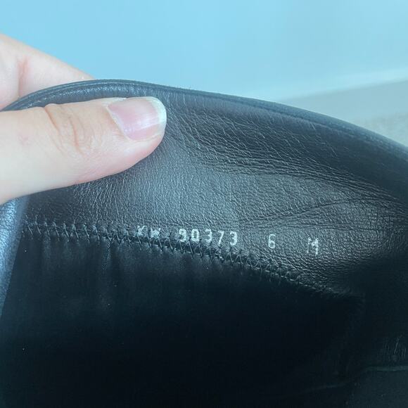 Stuart Weitzman Black Leather Micro Studded Over Knee High Boots US 6M Capsule - Picture 5 of 8